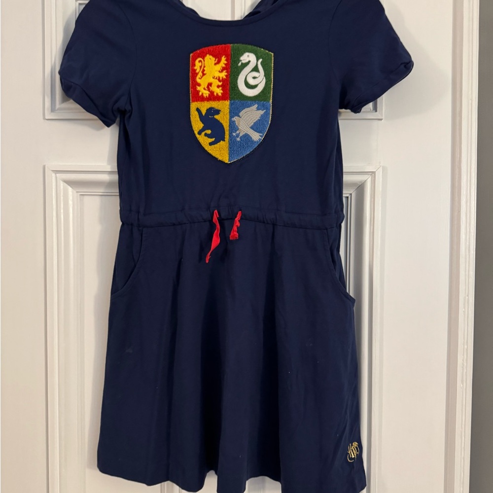 Mini Boden x Harry Potter House Cresr Dress (8-9)
